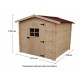 Garden Shelter Solid Wood Habrita 3.08 sqm with floor and 20mm