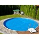 Piscine Azuro Ronde Imitation pierre 460x120