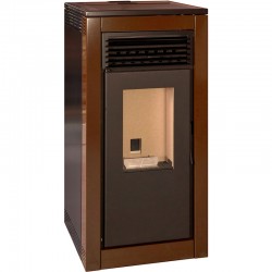 Stufa a pellet Escalor de 12Kw Marrone Vintage Frida