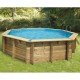 PoolHolz Ubbink Océa 510 H120 Liner Blau