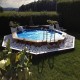 Piscine Bois Ubbink Océa 430 H120cm Liner beige sable