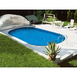 Piscine Ovale Azuro Ibiza 350x700 H150