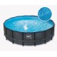 Piscine Swing Elite Ronde Design rotin 427x107