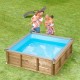 Piscine Bois pour enfant Pistoche 2 x 2m