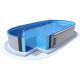 Piscine Ovale Ibiza Azuro 10mx416 H150 avec Filtre a sable