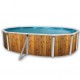 Piscina fuori terra TOI Veta ovale 550x366xH120 con kit completo