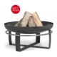 Viking King Brazier e Tripé 80cm com Grade em Aço Inox