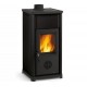 Wood stove Nordica Extraflame Tea 6.6kW black Anthracite