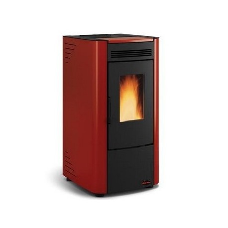 Ventilated pellet stove La Nordica Extraflame Ketty Evo 2.0 7kW Bordeaux