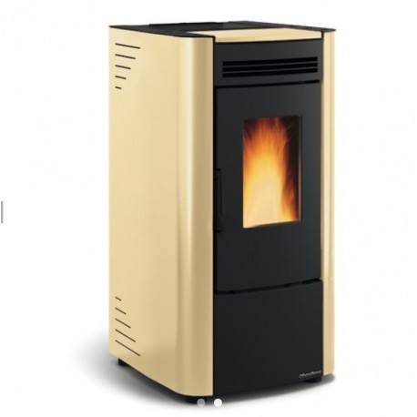 Geventileerde pelletkachel La Nordica Extraflame Ketty Evo 2.0 7kW Beige