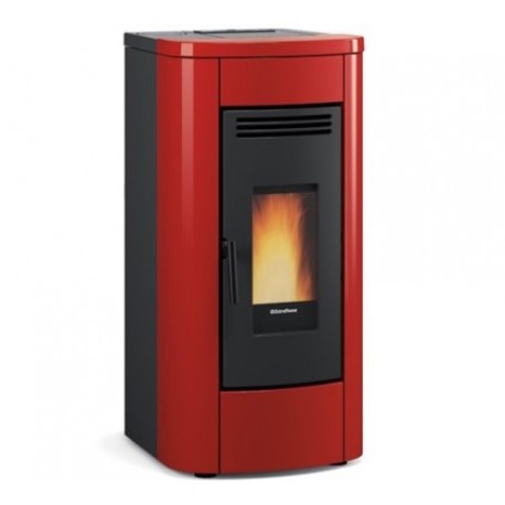 Belüfteter Pelletofen La Nordica Extraflame Klaudia 8kW Bordeaux