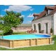 Octagonal Wood Pool Weva 840x489xh146 BWT myPOOL