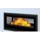 Houten inzetstuk Bronpi Cairo 90-D Double Face Vision 14kW met luchtinlaat