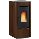 Estufa ventilada de pellets La Nordica Extraflame Sabry Prestige Line 7kW Bronce