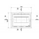 Inserto de leña turboalimentado Ferlux Fuji 70 de 8,2 kW