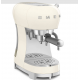 Smeg Espresso Kaffeemaschine 50er Jahre Creme Chrom