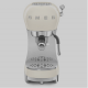 Smeg Cafetera Espresso Años 50 Crema Cromo