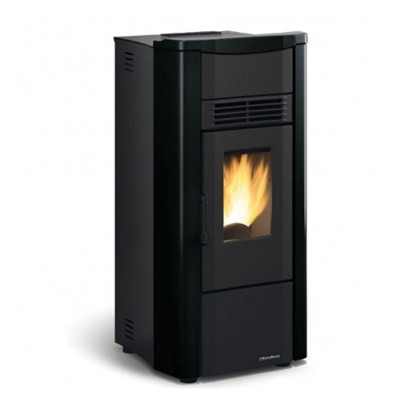 Estufa de pellets ventilada Extraflame Giusy Evo 2.0 7kW Negro