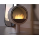 Chimenea de Bioetanol Incyrcle Infire con Soporte 2 kW Negro