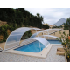 Low Pool Enclosure Lanzarote Removable Enclosure 10.8x5.7m