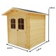 Gartenhaus Loire Massivholz 2,20x2,20m 4 m2 Habrita Log 28mm