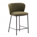 Set of 2 Elia VeryForma Green and Black Metal High Stools