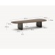 Mesa de centro de madera de roble oscuro Lounge Pita VeryForma