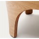 Bedside table wood round ash 55 Ovia VeryForma