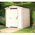 Alpina wooden dry toilet shelter 2.10x2.21 Habrita 4.64m2