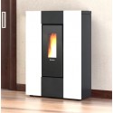 La Nordica Extraflame Marilena Plus AD 8kW Fogão a Pellets Estreito Branco