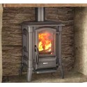 Nordica Extraflame Fedora 8.3kW Fogão a Lenha de Aço Preto