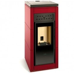 Ferlux Venus 8 kW Stufa a Pellet Rosso Imperiale