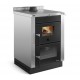 La Nordica Vicenza Evo Stainless Steel Wood Cooker 7kW