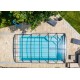 Abrilios Low Zen Copertura Piscina Telescopica per Piscina 600x300