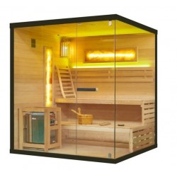 Corner Panoramic 4-person UniSpas steam sauna