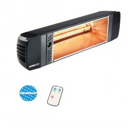 Varma 304 Infrared Heater with 2000 W Remote Control Black